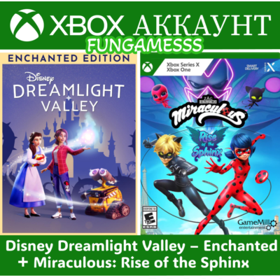 Disney Dreamlight Valley + Miraculous: Rise of the Sphinx❤️‍🔥XBOX АККАУНТ