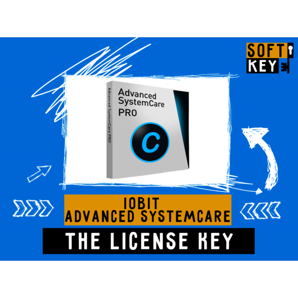 IObit Advanced SystemCare бессрочный ключ, на 1 ПК