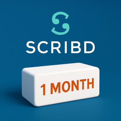🔥 Scribd Premium 1 месяц – Личный аккаунт💯💯