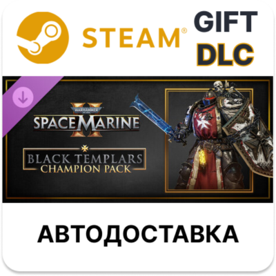 Warhammer 40,000 Space Marine 2 Black Templars Champ