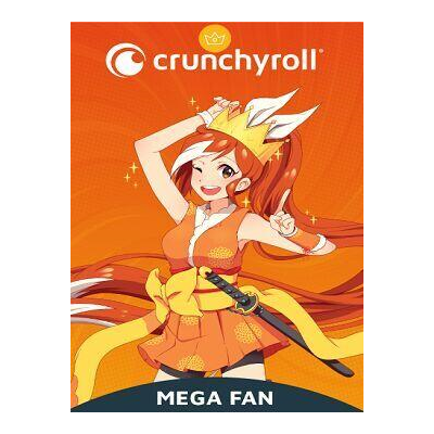 CRUNCHYROLL.com Mega Fan | подписка на 10 месяцев