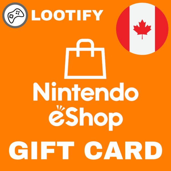 Nintendo eShop Gift Card 10/20/50/99 CAD Канада
