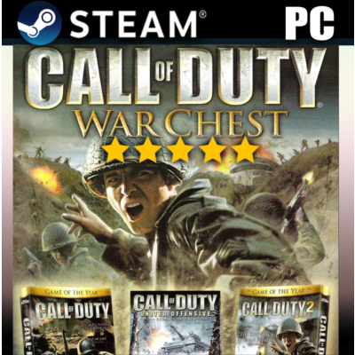 CALL OF DUTY (2003) + CALL OF DUTY 2 + UNITED・STEAM・PC・