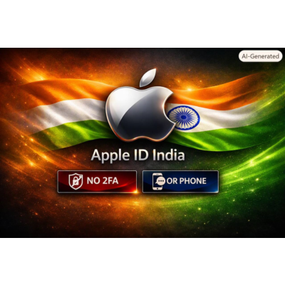 🇮🇳 Apple ID Индия | Полный доступ | ⚡ Быстрая доставка | Без 2FA или Телефон✅