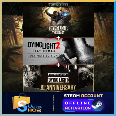 ⚡Dying Light The Beast Deluxe Edition + DL2 + DL1 STEAM