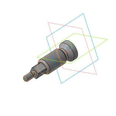 61.009 шпиндель 3D модель детали