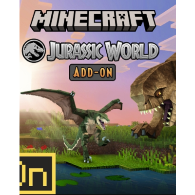 ✅ Minecraft: Дополнение Jurassic World XBOX ONE SERIES X|S Ключ