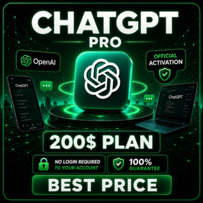 ChatGPT PRO — безлимитное использование на 1 месяц, без входа в аккаунт.
