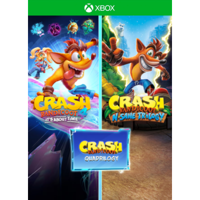 Crash Bandicoot 4 - Quadrilogy Bundle (Xbox) Аренда
