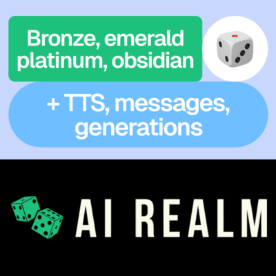 🎲 Ai Realm | Bronze, platinum, emerald.. | На ваш акк