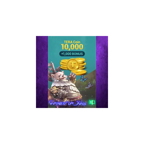 [NA/EU] TERA Coin 10,000 +1,000 BONUS XBOX DLC