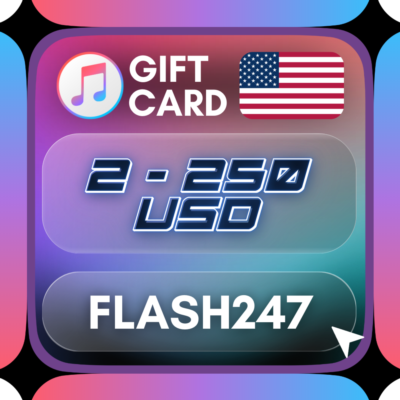 Подарочная карта Apple (США) | 2 – 250  долларов США