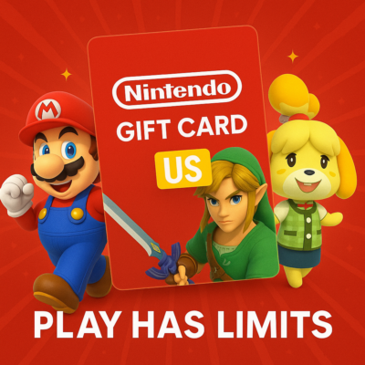 🕹️Nintendo Gift Cards 10-99 USD | US