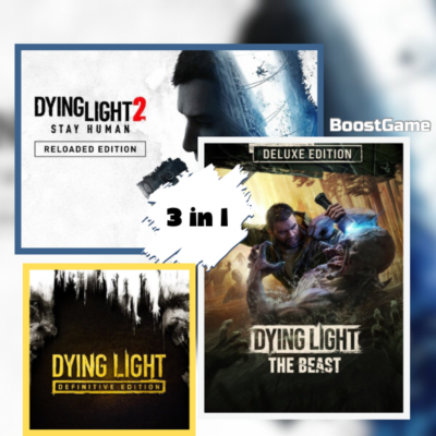 ・Dying Light: Definitive Edition・3 ЧАСТИ・STEAM GLOBAL ✅