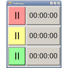 Three-position timer