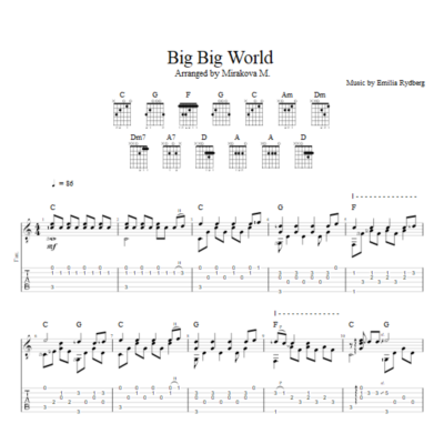 Emilia - Big Big World