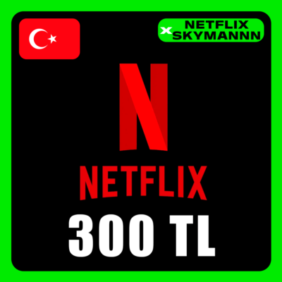 АВТО Карта пополнения Netflix 300 TL ТУРЦИЯ 24/7
