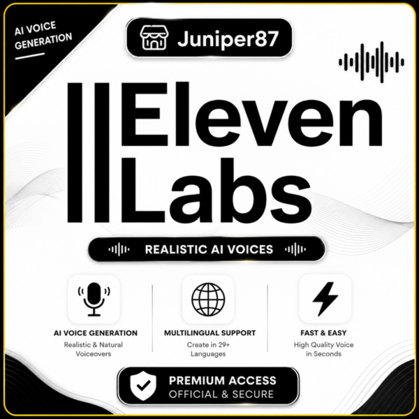 ElevenLabs | Подписка STARTER, CREATOR (1 месяц)