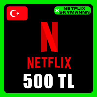АВТО Карта пополнения Netflix 500 TL ТУРЦИЯ 24/7