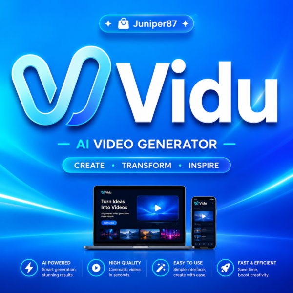 Подписка на VIDU AI на 1 МЕСЯЦ