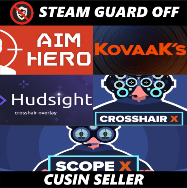 🎮Общий аккаунт Crosshair X + Scope X | Без Steam Guard