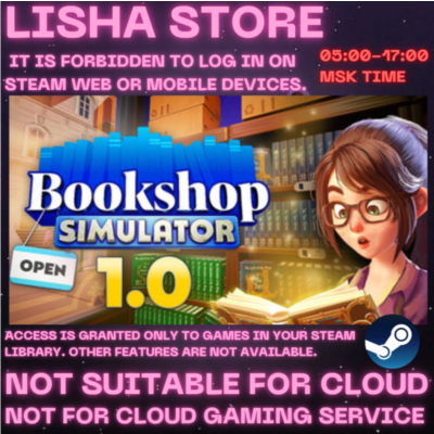 Bookshop Simulator Стим Оффлайн На 90 дней