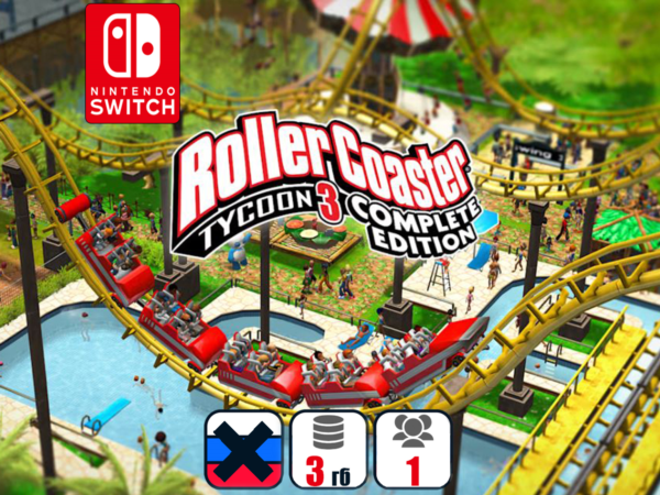 RollerCoaster Tycoon 3 | Nintendo Switch 1/2
