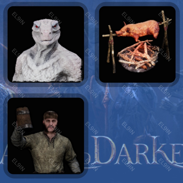 Dark and Darker Твич Дропсы 3 предметов +