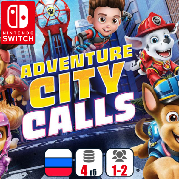PAW Patrol The Movie: Adventure City | Nintendo Switch 1/2