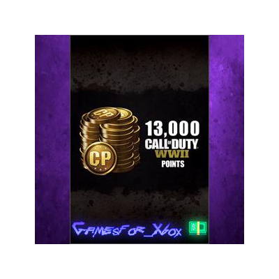 ☀️13.000 Call of Duty WWII Points WIND DLC