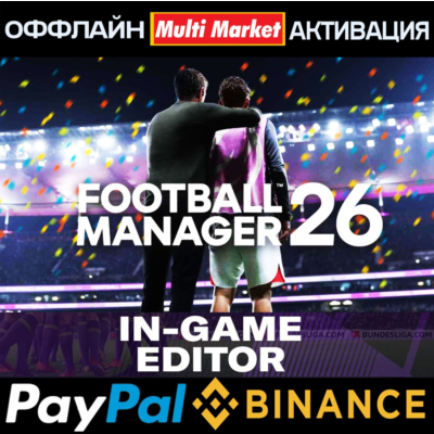 Football Manager 26+EDITOR STEAM 🅿️ 𝗣𝐀𝐘𝗣𝐀𝐋