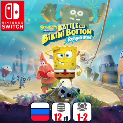 Spongebob Squarepants Battle For Bikini Bottom | Nintendo Switch 1/2
