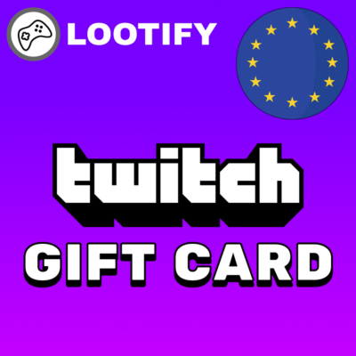 ✨ Twitch Код Пополнения 💳 15/25/50/100 EUR 🔰 Европа