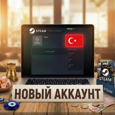 Новый Steam Аккаунт Турция