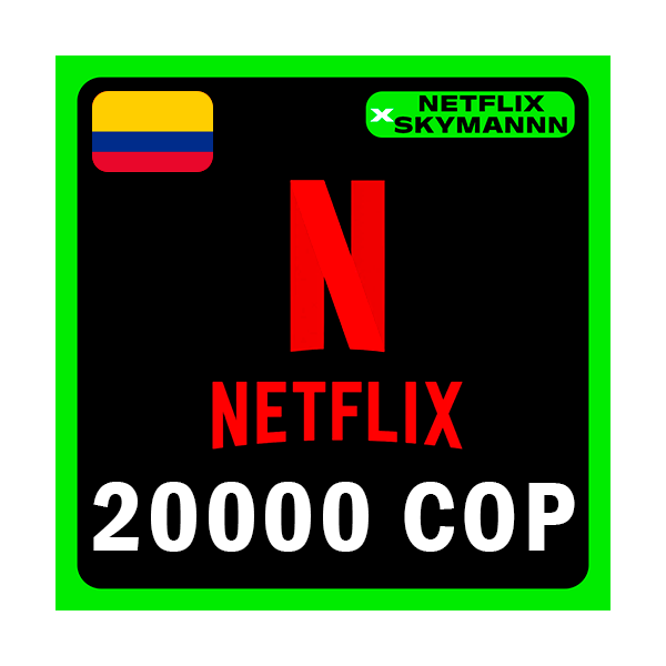 АВТО Карта пополнения Netflix 20000 COP КОЛУМБИЯ 24/7