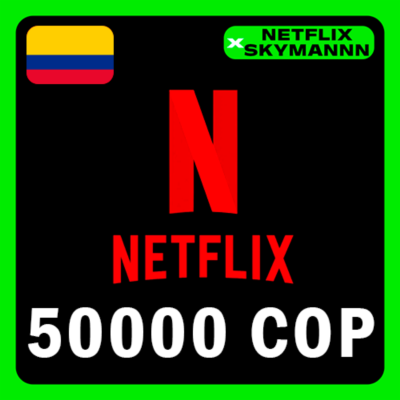 АВТО Карта пополнения Netflix 50000 COP КОЛУМБИЯ 24/7