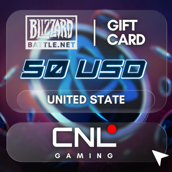 АВТО | Подарочная карта Battle.net (Blizzard) 50 США