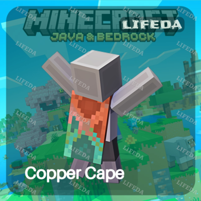 МАЙНКРАФТ ⛏️【Copper Cape】🔨СКИН • ТВИЧ ДРОПЫ / ДРОПСЫ • JAVA & BEDROCK•GLOBAL