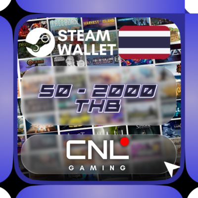 Steam Wallet Thailand 50 - 2000 THB (Gift Card)