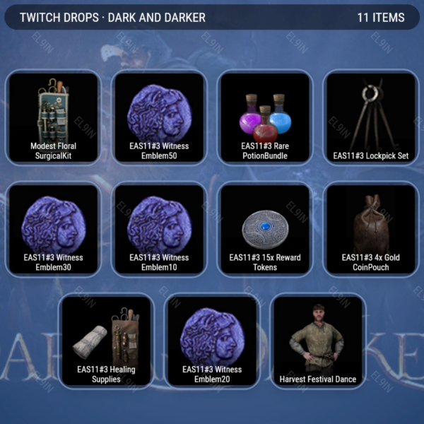 💡Dark and Darker🎈Твич Дропсы✨10 предметов + 🎁