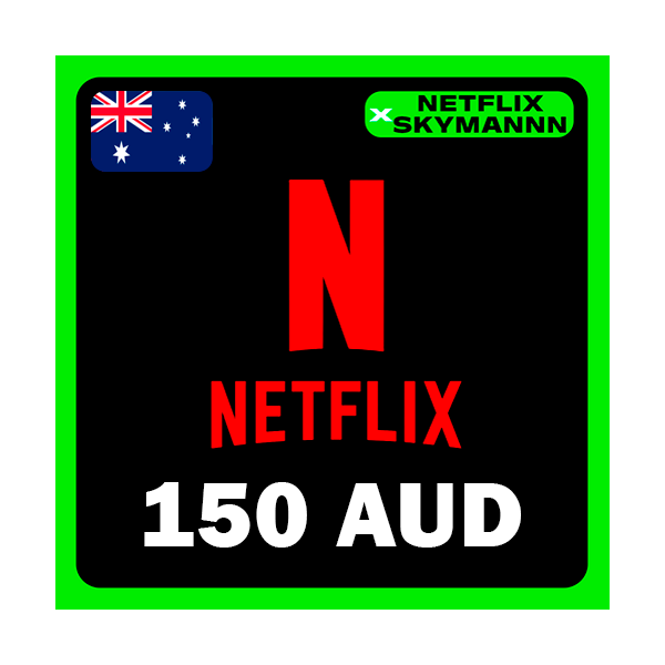 АВТО Карта пополнения Netflix 150 AUD АВСТРАЛИЯ 24/7