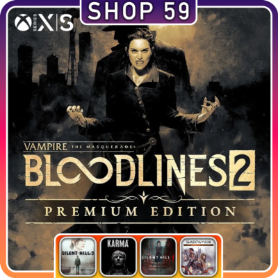 Vampire: Bloodlines 2 Premium + 5 ТОП ИГРЫ XBOX аренда