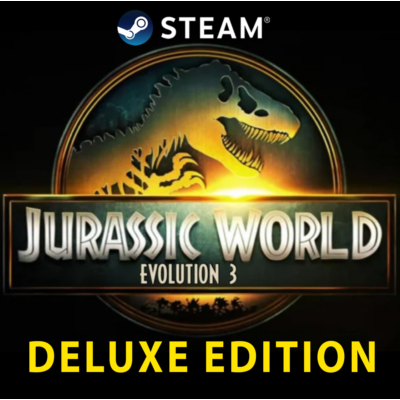 JURASSIC WORLD EVOLUTION 3・DELUXE・ВСЕ DLC・STEAM・PC