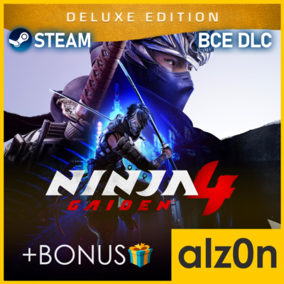 🟥NINJA GAIDEN 4 - Deluxe Edition・STEAM・ГАРАНТИЯ