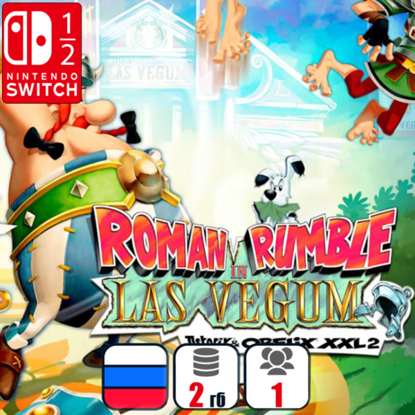 Roman Rumble in Las Vegum — Asterix | Nintendo Switch 1/2