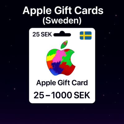 Apple Gift Cards (Швеция) 25–1000 SEK | Коды пополнения