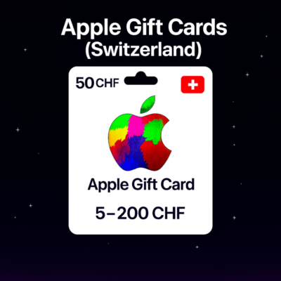 Apple Gift Cards (Швейцария) 5–200 CHF | Коды