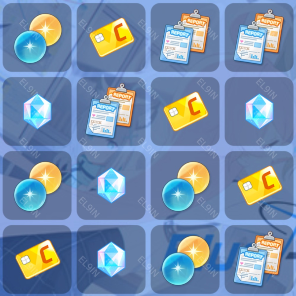 Blue Archive Твич Дропсы 16 предметов +