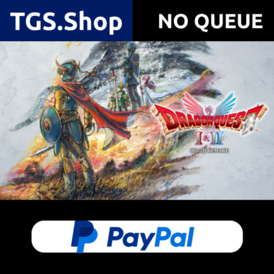 DRAGON QUEST I & II HD-2D Remake + DRAGON QUEST III ⚡NO QUEUE⚡PAYPAL