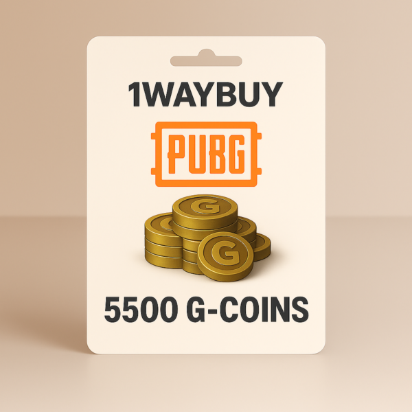PUBG 5500 G-COINS ПОПОЛНЕНИЕ БОНУС ПИН КОД КЛЮЧ СТИМ